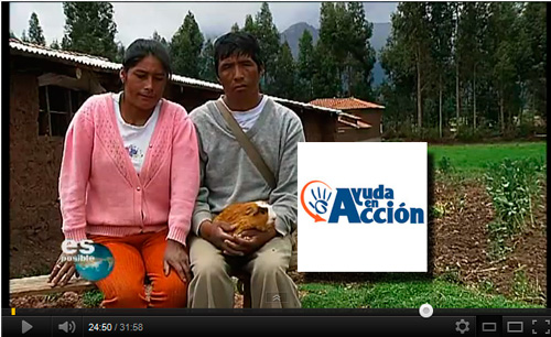 Documental sobre el trabajo de Ayuda en Acción en Ica y Cusco.
