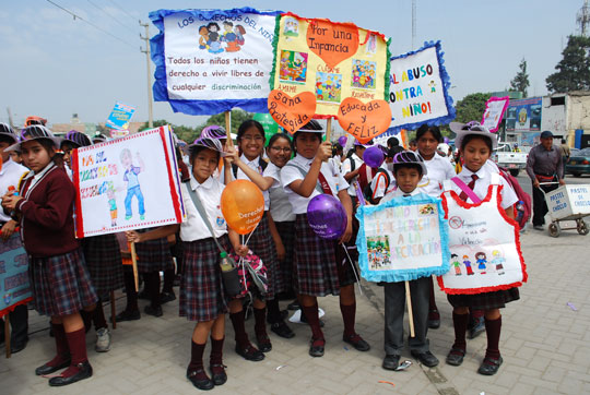 Perú se sumó a la Semana de Acción Mundial de la Educación