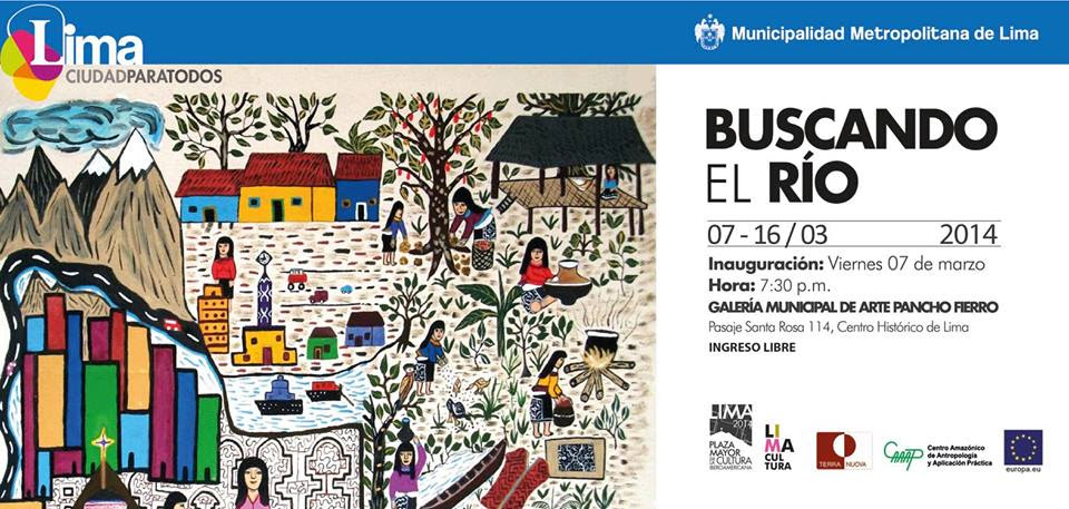 Muestra de artistas amazónicos en Lima "Buscando el río"