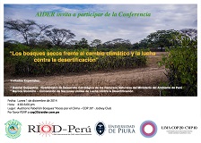 Los Bosques secos frente al cambio climático