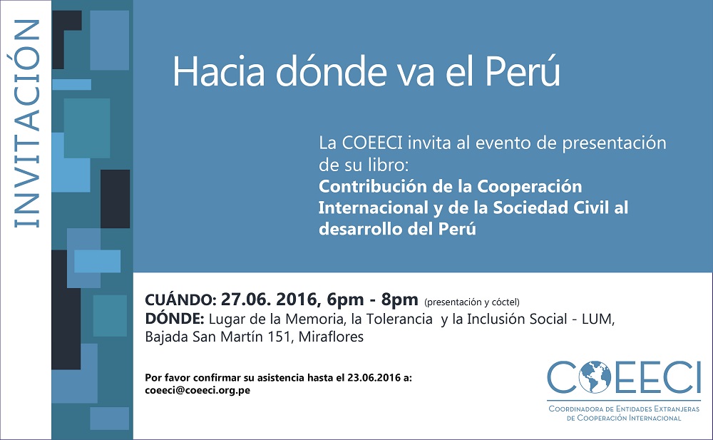 Invitación: Presentación de libro