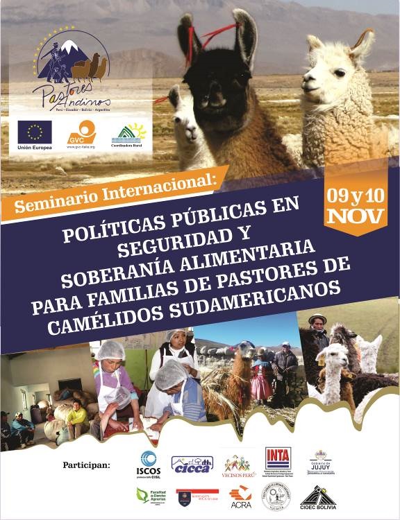 Seminario de seguridad y soberanía alimentaria para familias de pastores de camélidos sudamericanos