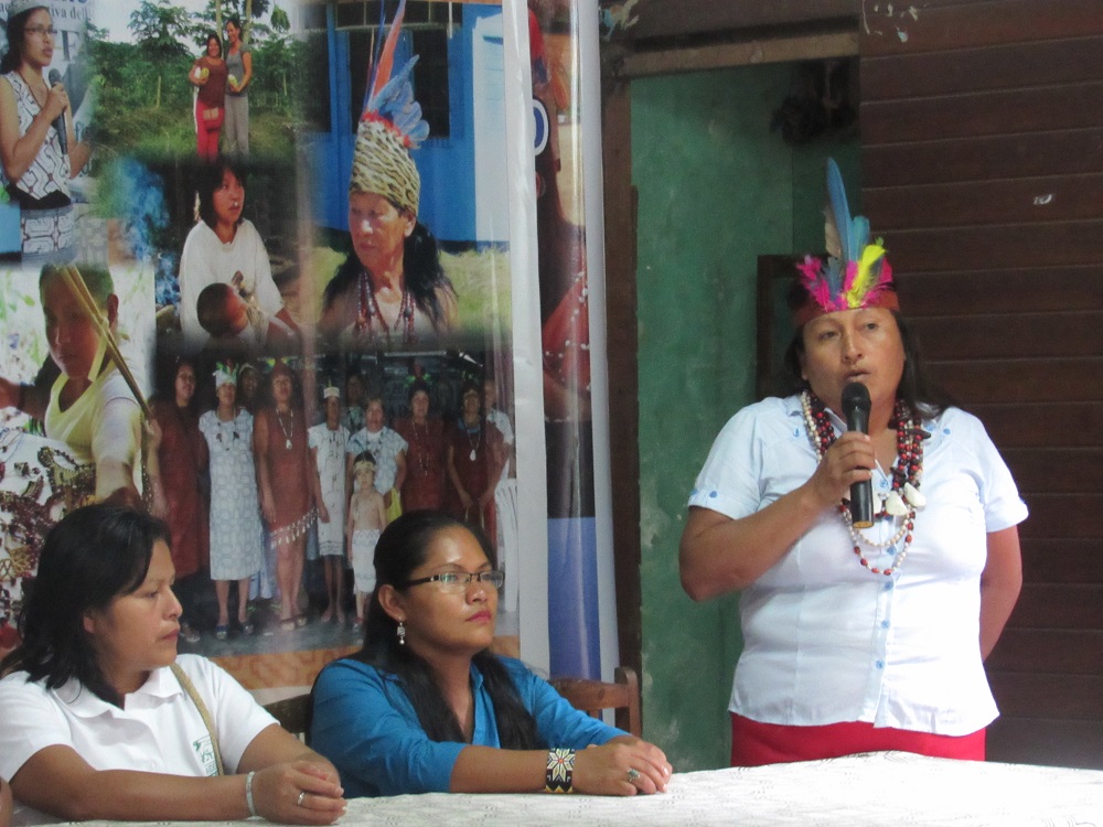 AIDESEP y Terra Nuova fortalecen capacidades de liderazgo de las mujeres indígenas