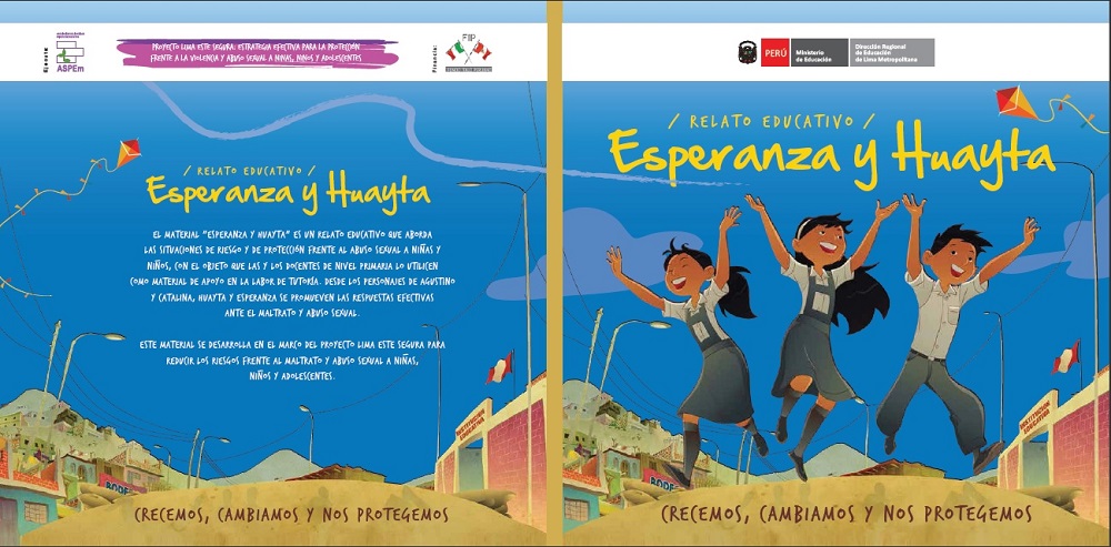 Materiales educativos para la prevención del abuso sexual que se ejerce contra niñas, niños y adolescentes