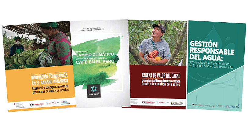Conocimientos y aprendizajes para mejorar la competitividad de cadenas de valor [publicaciones]