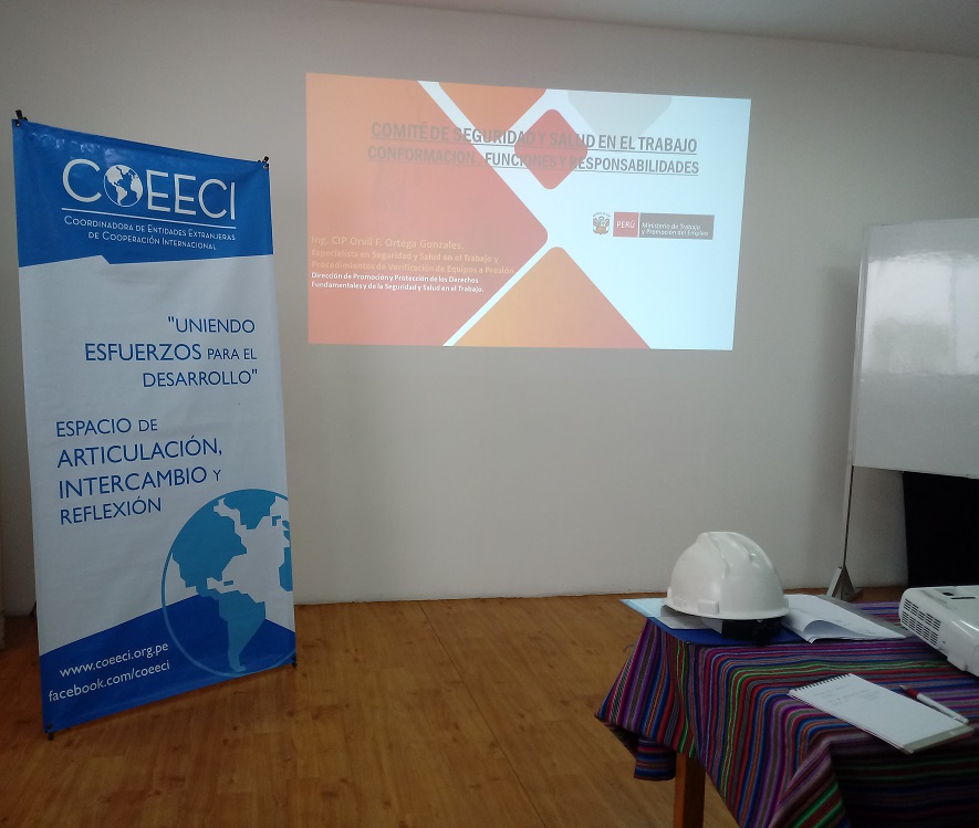 Nuestras asociadas se capacitan en Seguridad y Salud en el Trabajo