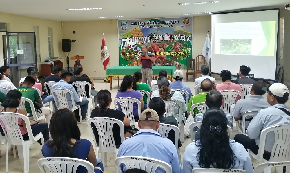 Terra Nuova Perú impulsó Foro sobre Agricultura Ecológica y Cambio Climático en Pucallpa