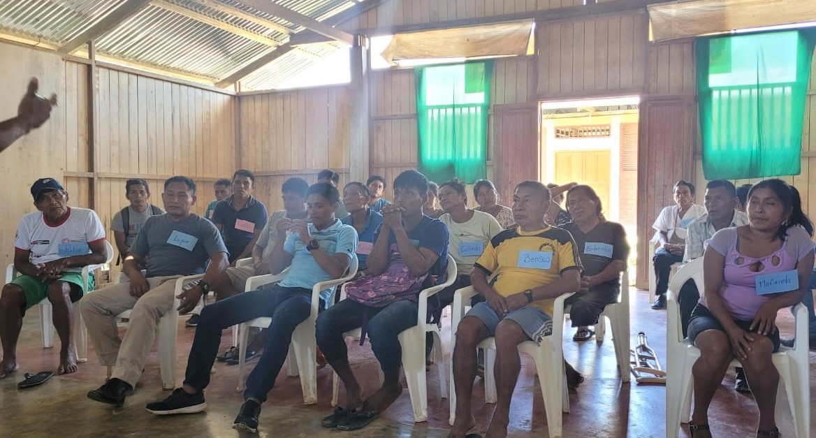 Estamos fortaleciendo las capacidades organizativas de los productores piscícolas de El Cenepa en la región Amazonas