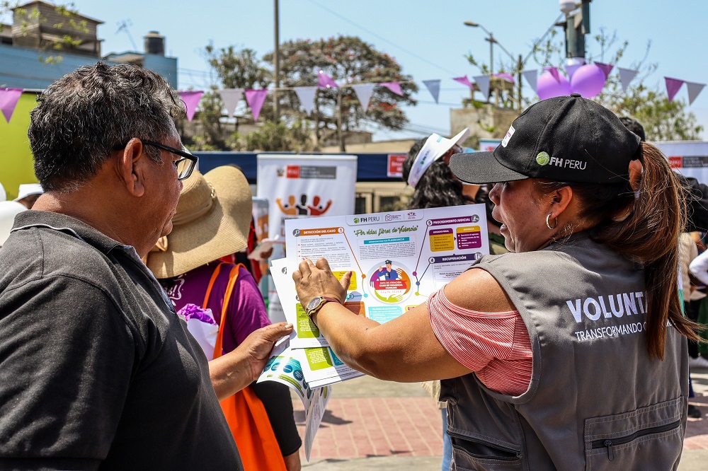 FH Perú, comprometidos con la Eliminación de la  Violencia contra la Mujer