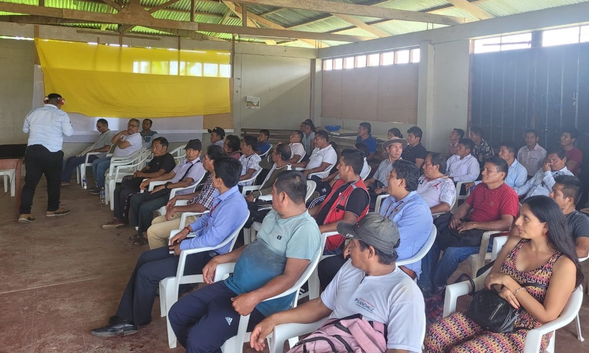 Lanzamiento y presentación pública de dos nuevos proyectos productivos en Río Santiago, región Amazonas