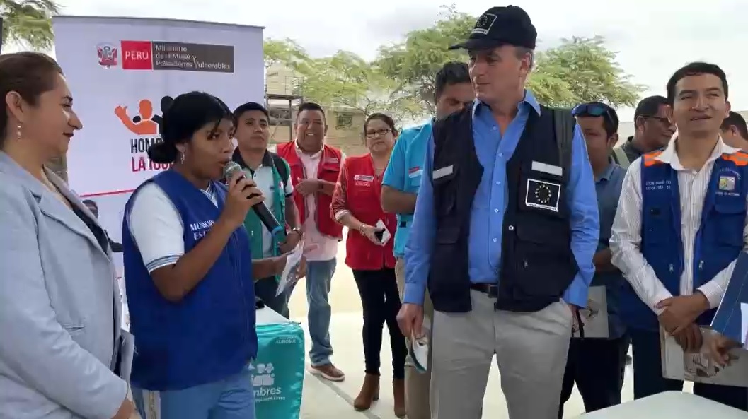 Visita de embajador de U.E al programa binacional “Del desplazamiento a la integración: construyendo comunidades productivas y protectoras”