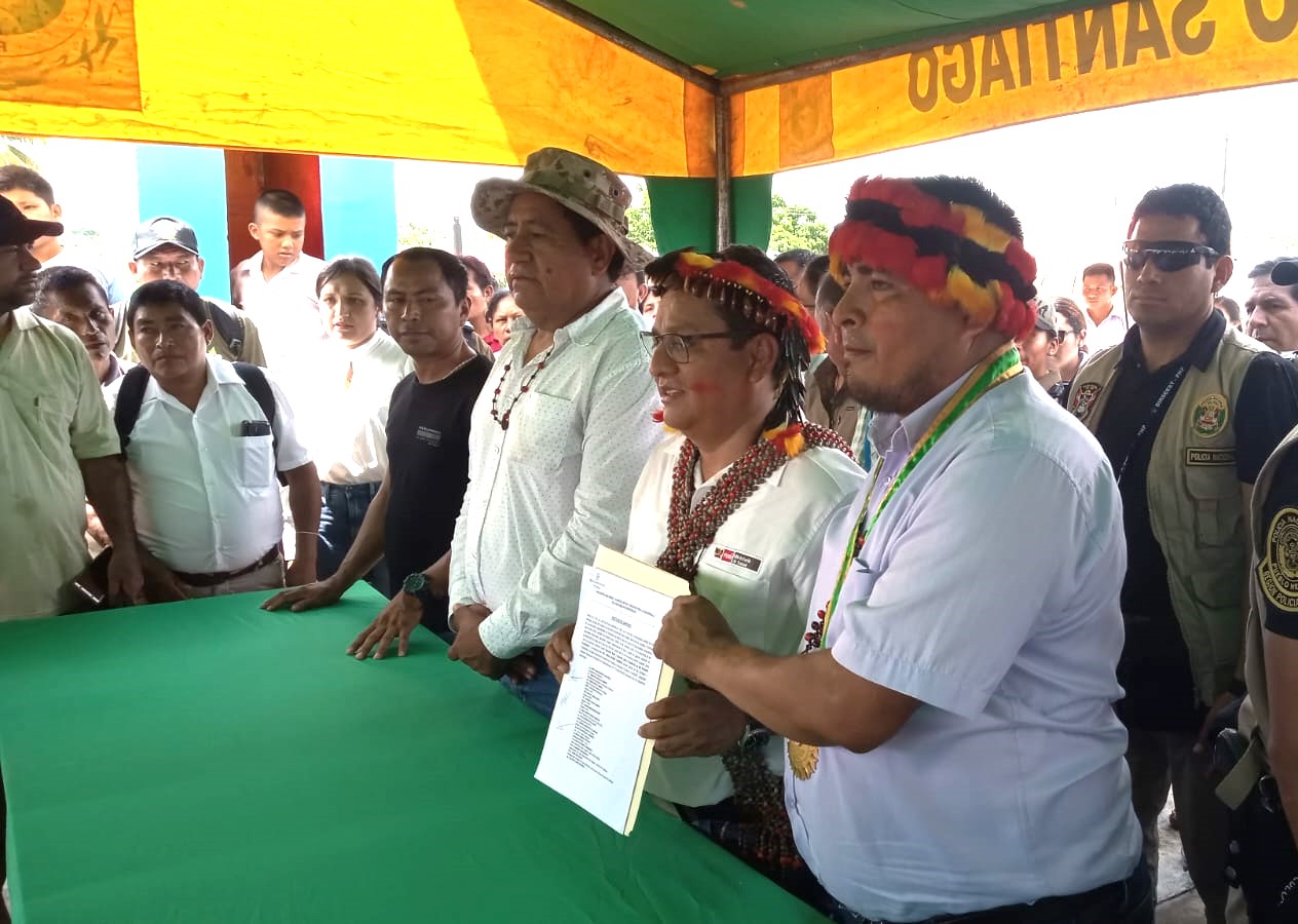 Firmamos convenio con el Gobierno Regional de Amazonas para la ejecución de un nuevo proyecto