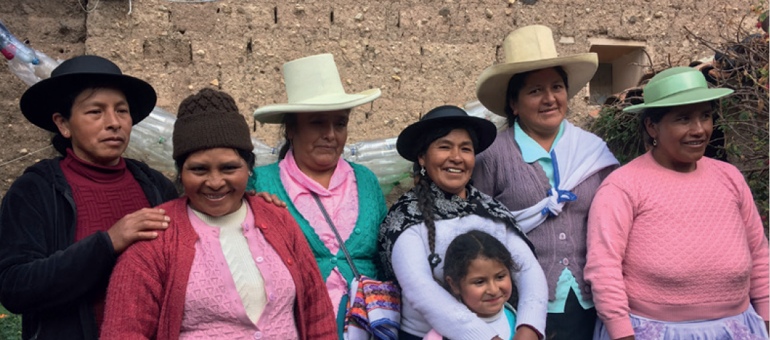 Empoderamiento y liderazgo de mujeres productoras en la agricultura familiar andina