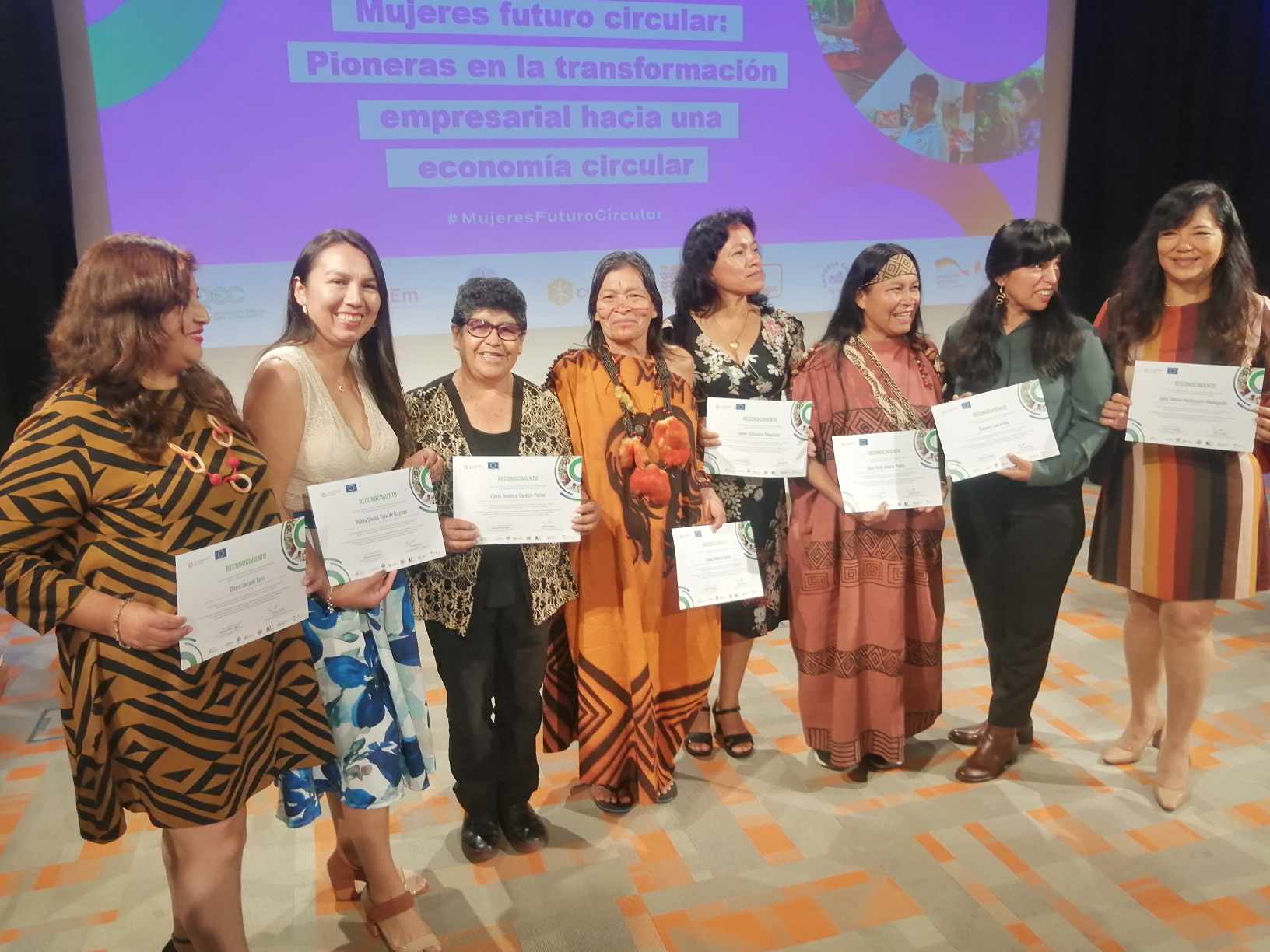 Mujeres emprendedoras reciben reconocimiento en la Campaña Mujeres Futuro Circular