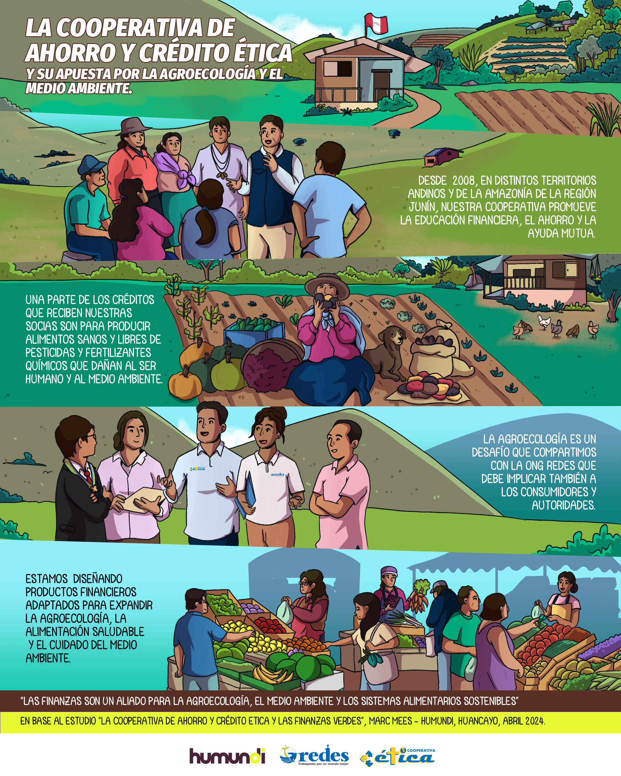 La cooperativa de ahorro y crédito Ética y su apuesta por la agroecología y el medio ambiente