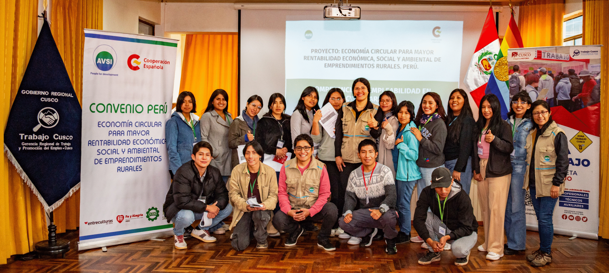 Juventud cusqueña accede a empleos verdes y sostenibles gracias a alianza entre sector público, empresa privada y sociedad civil