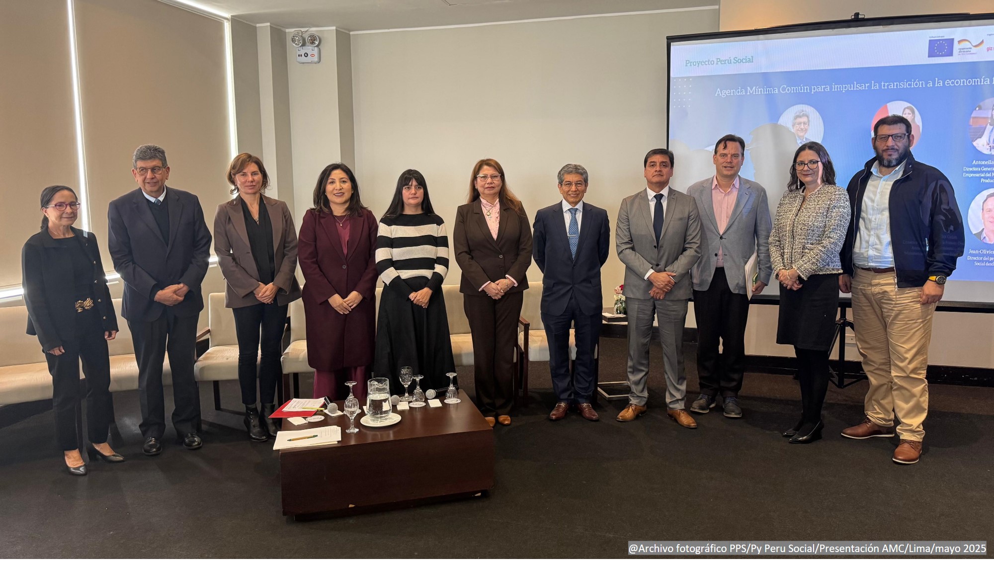 Agenda mínima común: Una iniciativa interinstitucional para impulsar la transición a la economía formal